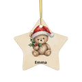Personalised Baby's First Christmas Ornament — Teddy Bear